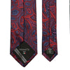 MonsterTie Navy Red Big Paisley