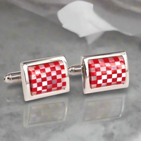 Mosaic Square MOP Cufflinks modern classic (Online Exclusive)