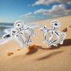 MarZthomson Octopus Silver Cufflinks (Online Exclusive)