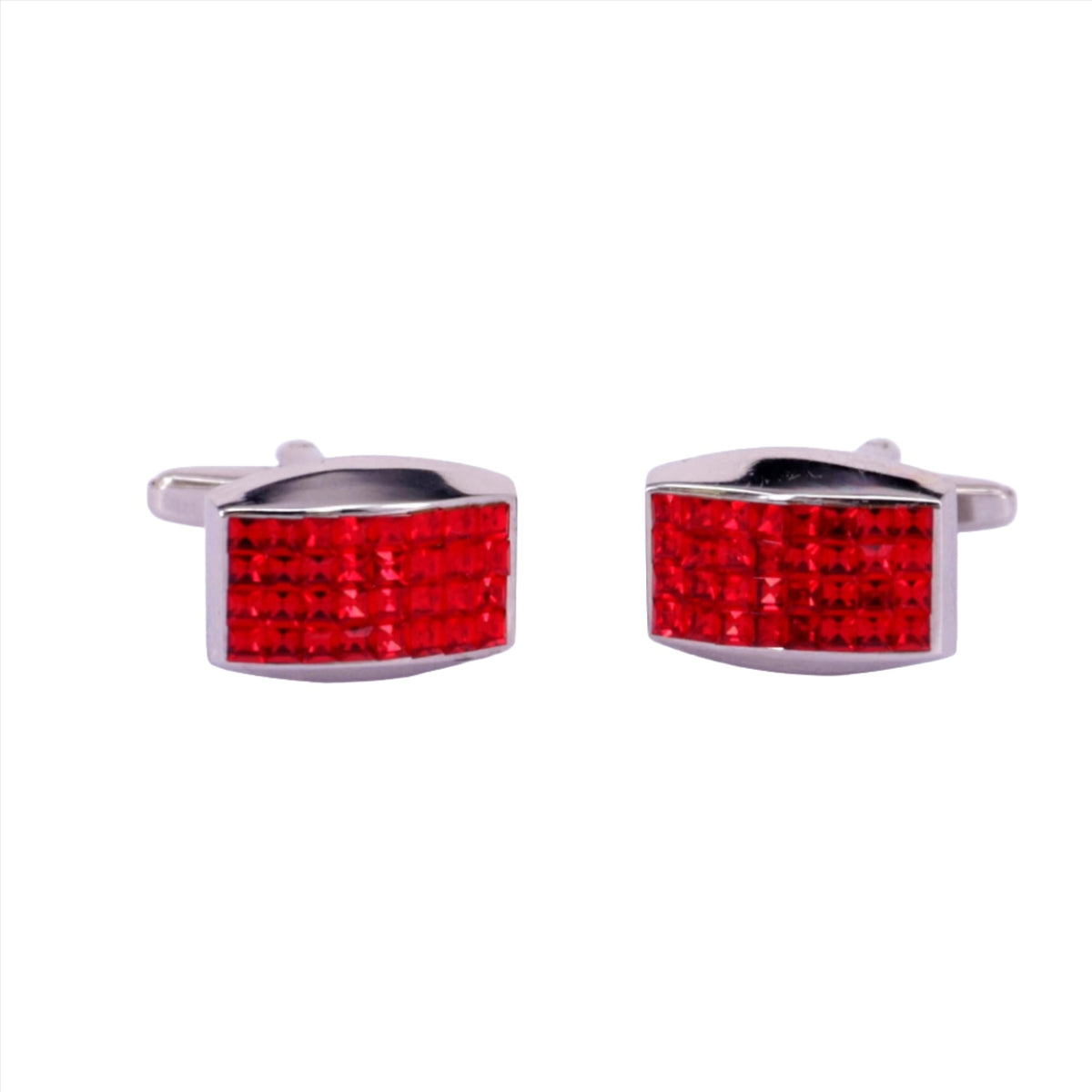 Chili Pepper Red Crystal in Cufflink (Online Exclusive)