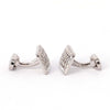 MonsterTie Recco Rectangle silver Cufflinks