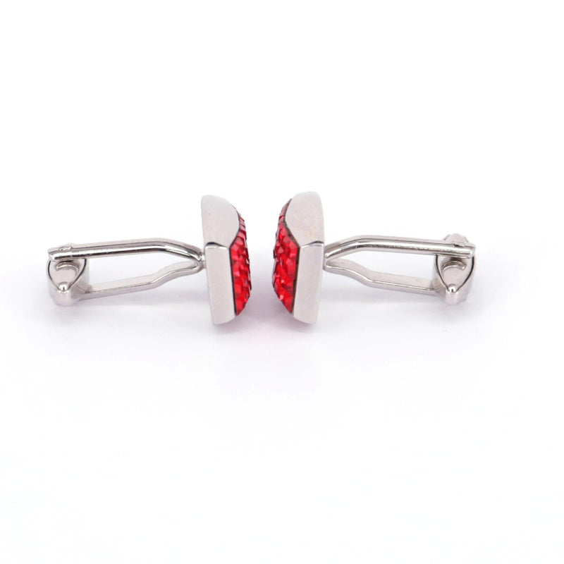Chili Pepper Red Crystal in Cufflink (Online Exclusive)