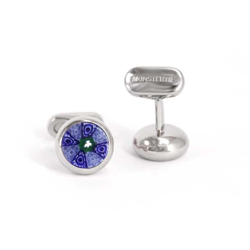 TORCELLO  -- FLORA A Murano Glass Cufflink By MonsterTie