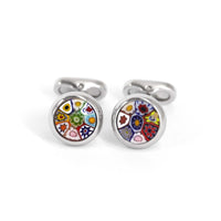 TORCELLO  -- FLORA C Murano Glass Cufflink By MonsterTie