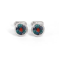 TORCELLO  -- FLORA B Murano Glass Cufflink By MonsterTie