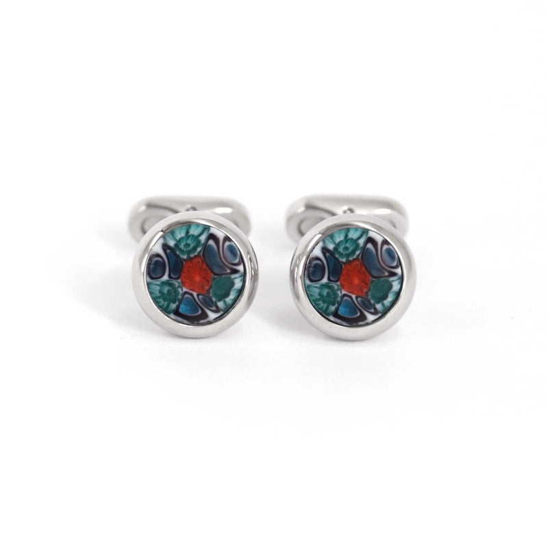 TORCELLO  -- FLORA B Murano Glass Cufflink By MonsterTie