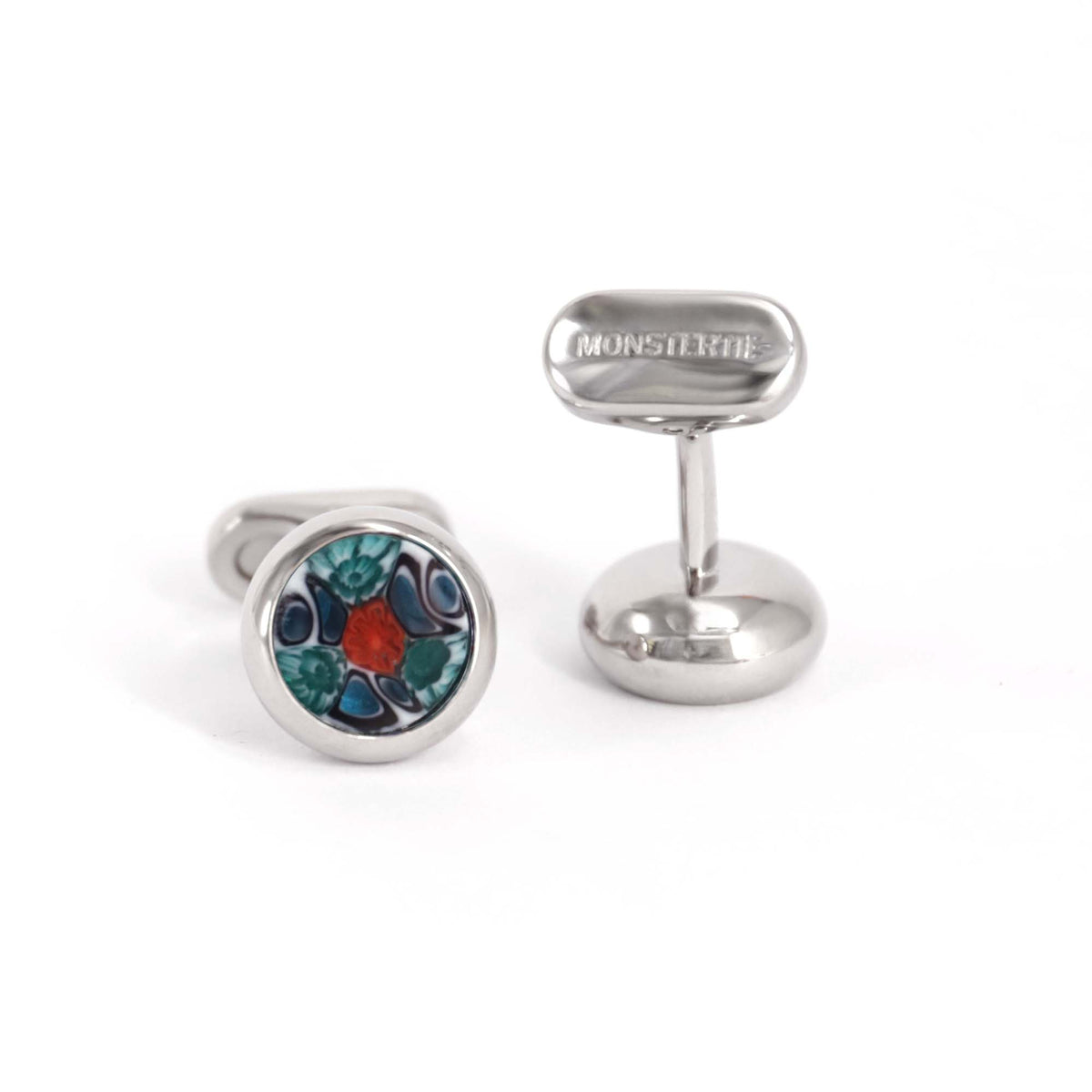 TORCELLO  -- FLORA B Murano Glass Cufflink By MonsterTie