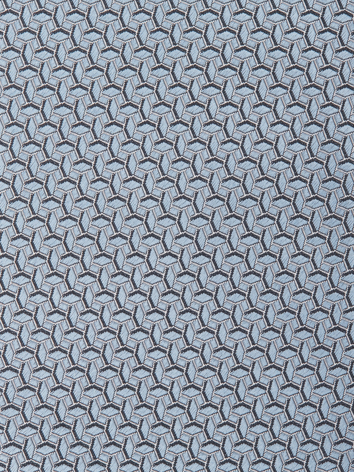 Zegna Light Blue CENTO FILI Silk Tie