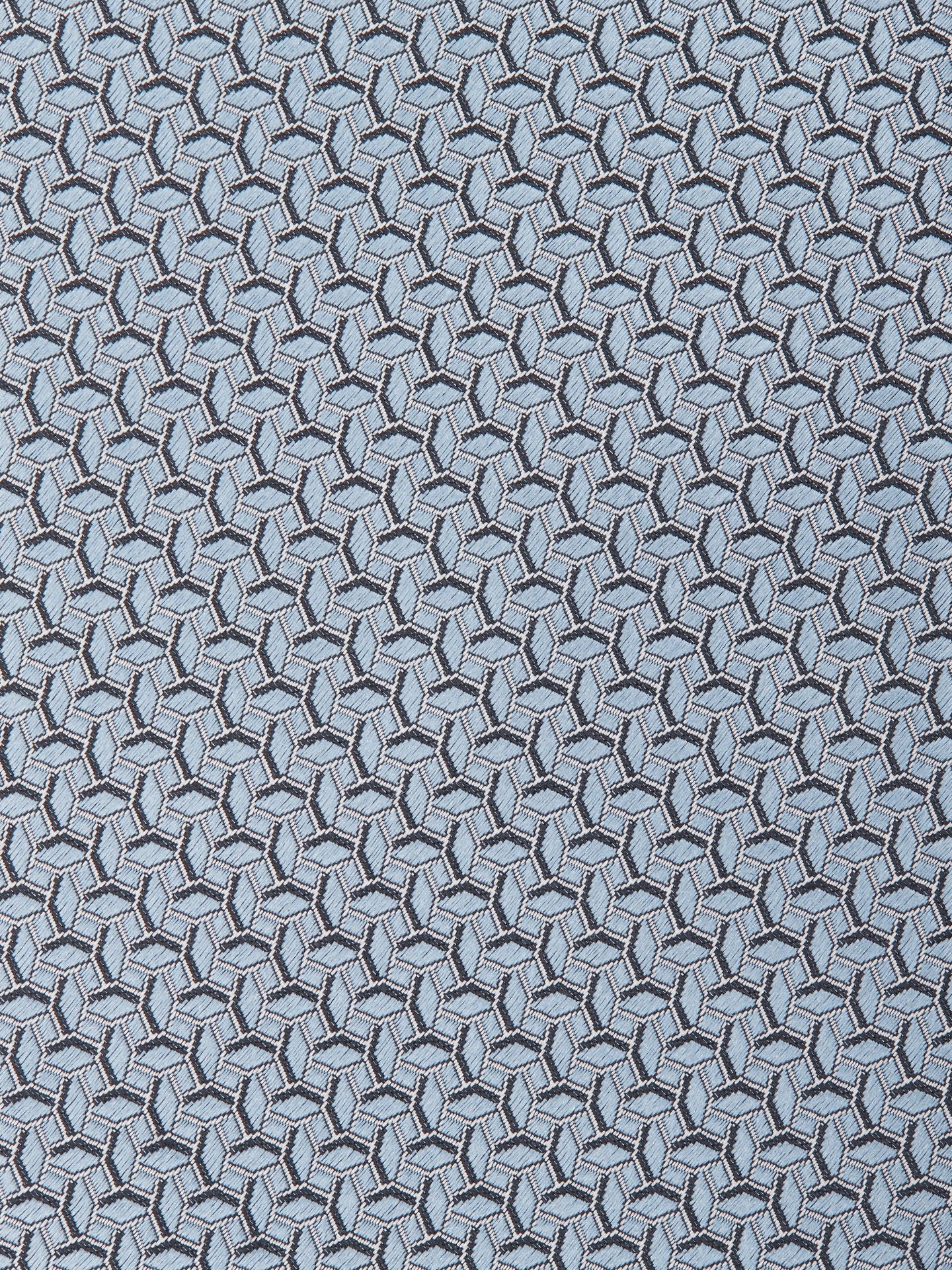 Zegna Light Blue CENTO FILI Silk Tie