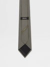 Dark Green CENTO FILI Silk Tie