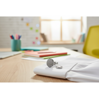 Red Horizontal Stripe Round Cufflinks (Online Exclusive) (Copy)