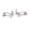 Silver Dachshund Cufflinks