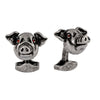 Mechanical Pig Cufflinks-Cufflinks.com.sg