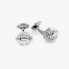 Sphere Gear cufflinks in stainless steel Silver - Tateossian